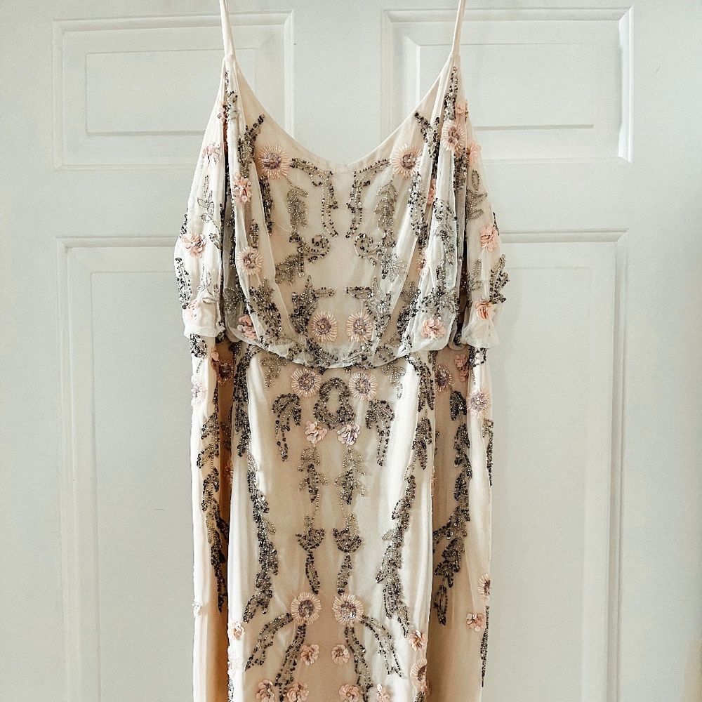 Adrianna Papell  Beaded Dress